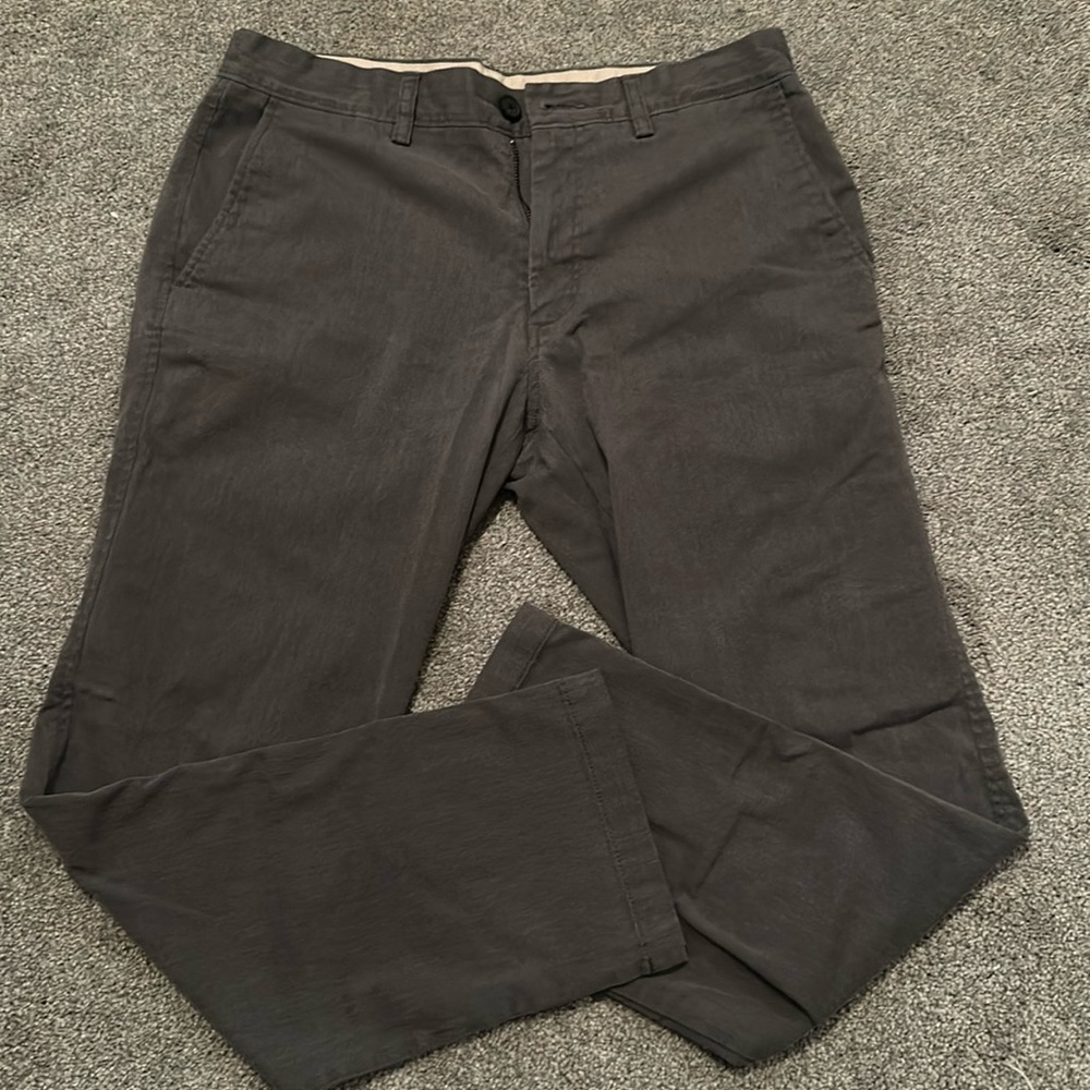 29x32 Formal Slim-Fit Gray Workwear Pant Trousers